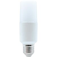 Röhrenförmige SMD-LED-Glühbirne "T42" E27 (9W 6000K 820lm) IP20 Ø42x125mm weiße Farbe