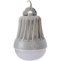 Tragbarer Insektenvernichter/Lampe für den Innen- und Außenbereich, 5 W IPX4 (25 m² Abdeckung, Batterien nicht im Lieferumfang e