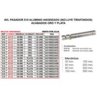 AVL 510 Aluminiumstift 50 mm Gold