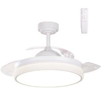 Vera 35 W LED-Lüfter mit einziehbaren Flügeln