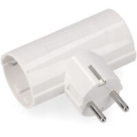 EDM-Doppelstecker mit Bakelit T/TL 16A 250V (verpackt)