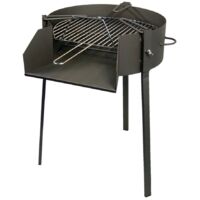 Runder Grill mit Paella-Auflage Ø60cm Imex El Zorro