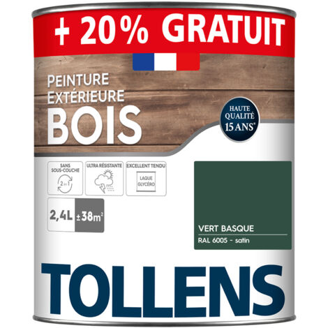 Peinture Bois Plid Gris Argent 2,25 L - Protection Extérieure Séchage Rapide