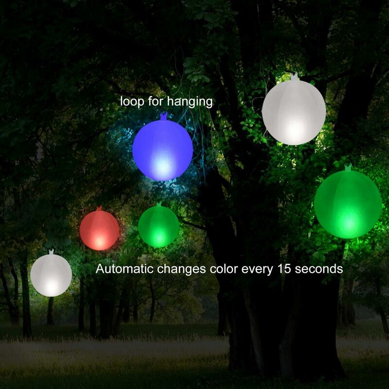 Eclairage de fête 4 spheres