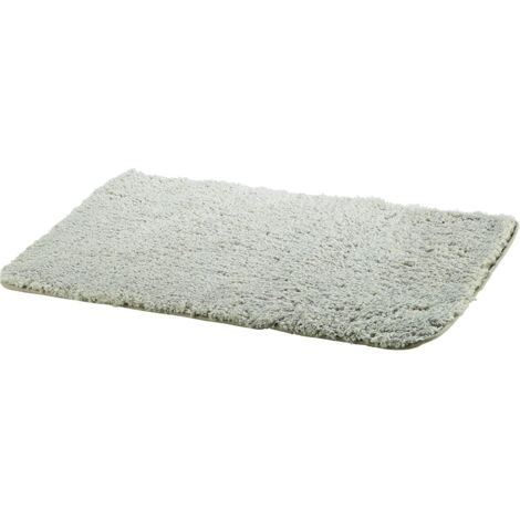 VANZAVANZU Tappetino da Bagno Antiscivolo Tappeto da Bagno Assorbente Addensato Tappeti da Bagno Ultra Morbido Bath Mat Soffice Microfibra Tappeti per il Bagno Eleganti 60 x 90cm (Blu Navy