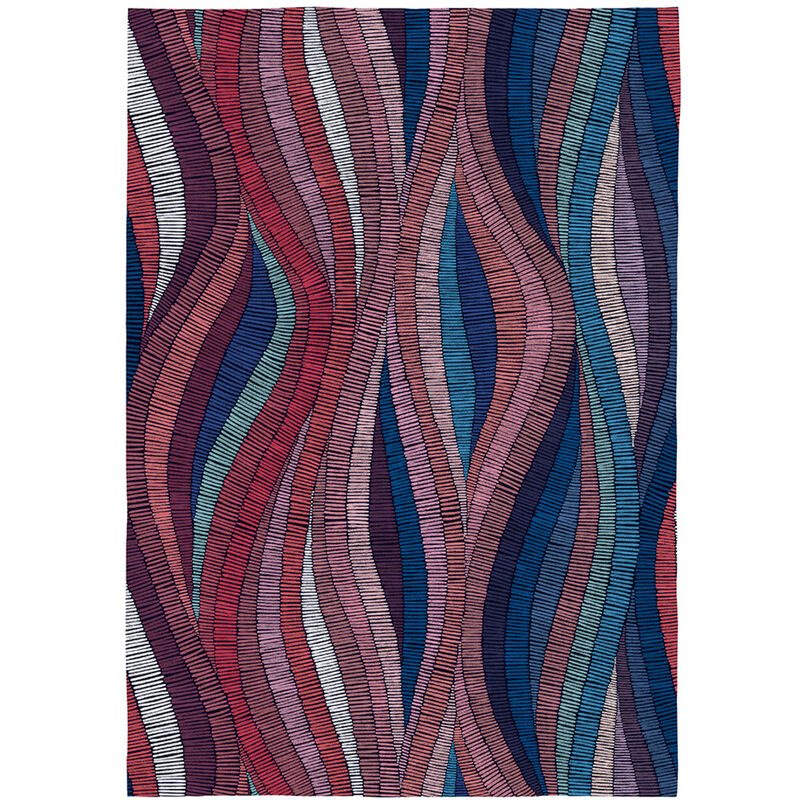 Alfombra decorativa RODIER FILS multicolor 160x230cm