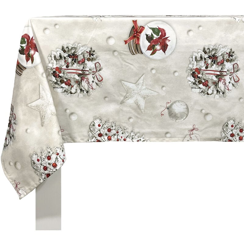 Mantel De Xmas days 150x250 cm naf