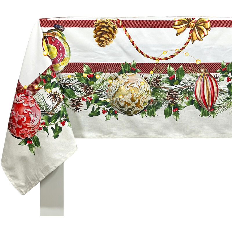 Mantel Decoration 150x250 cm naf navideño