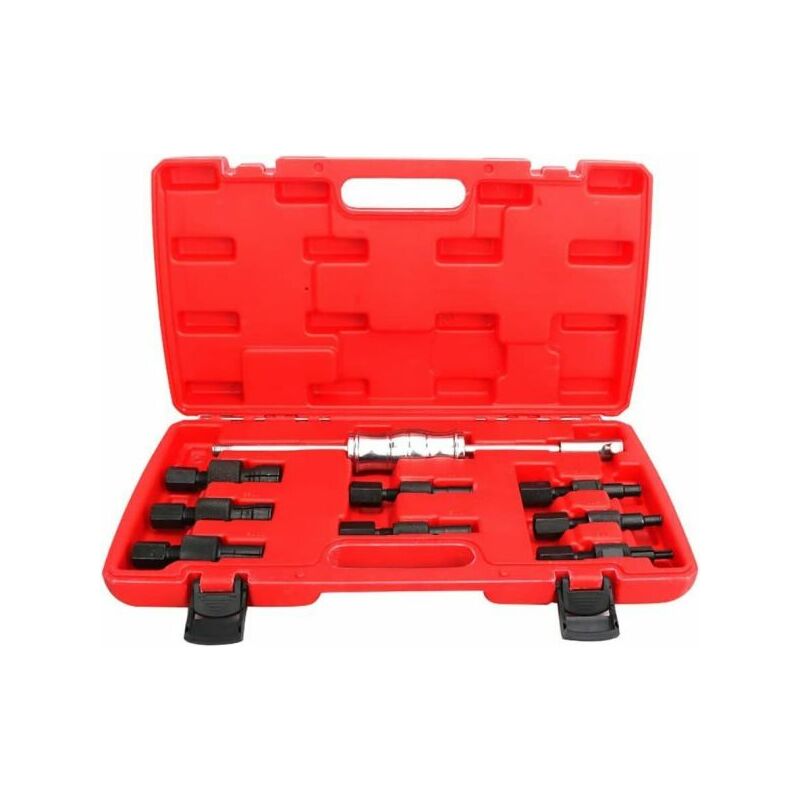 Kit Estrattore Cuscinetti 9 Pezzi - Per Fori Ciechi, Con Martello Scorrevole - Foto 7