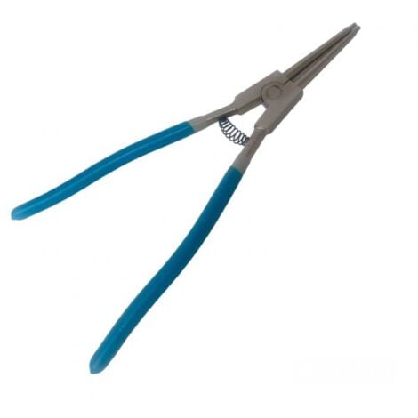 PINZA DRITTA AD ESPANSIONE X ANELLI ELASTICI SEEGER 330 Mm IN ACCIAIO FORGIATO