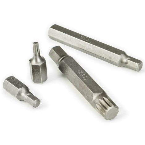 INSERTI CHIAVI BUSSOLE CHIAVI TORX SET 21 PZ HEX 1/2 3/8