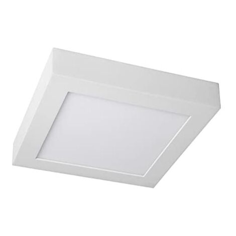 Plafoniera quadrata LED montaggio esterno luce soffitto 6 12 18 25W 6500K