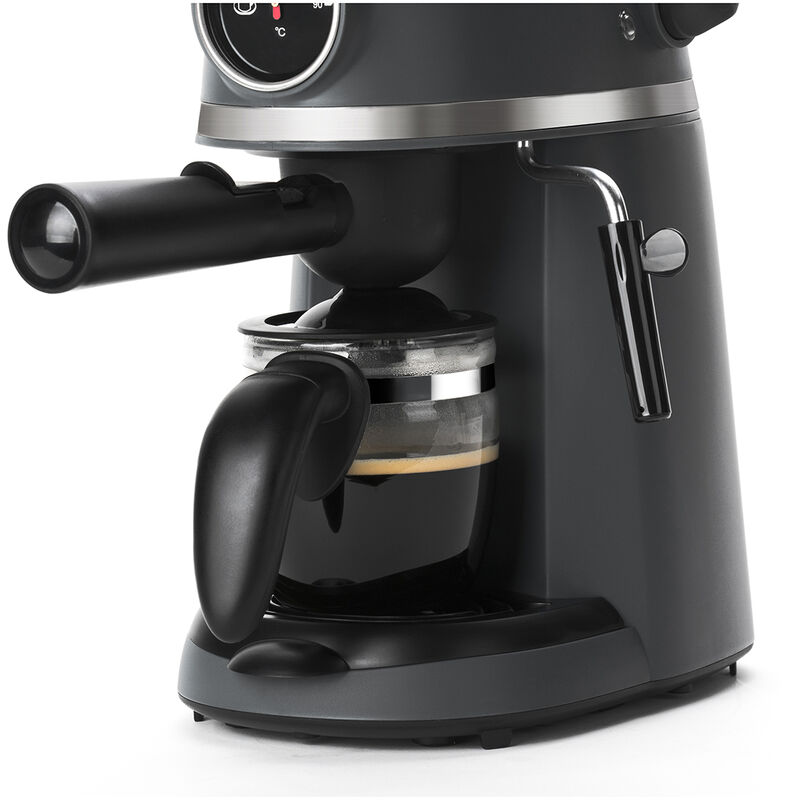 Máquina de café espresso Arabica 1050W 15 Bar 1,5l Panel de control táctil  acero inoxidable