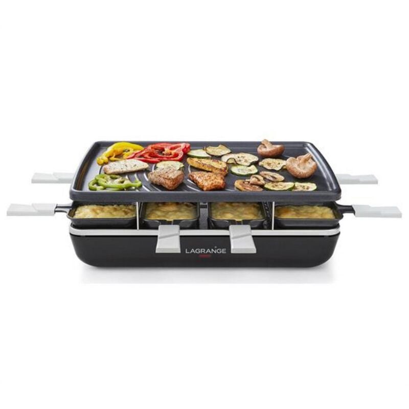 Lagrange Raclette Para 8 Personas 1200w + Grill - 179301 con Ofertas en  Carrefour