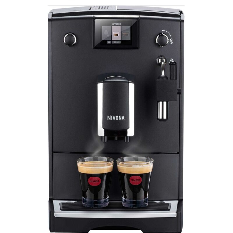 Wëasy KFX32 Maquina de Café Espresso Programable, 15 Tazas, Depósito de 1.6  litros, Presión Bomba 20 Bares, Brazo Doble Salida, Vaporizador