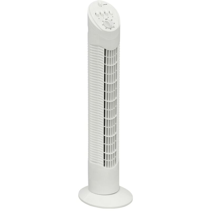 ventilador de columna 75cm 35w 3 velocidades blanco - aft760w - bestron -