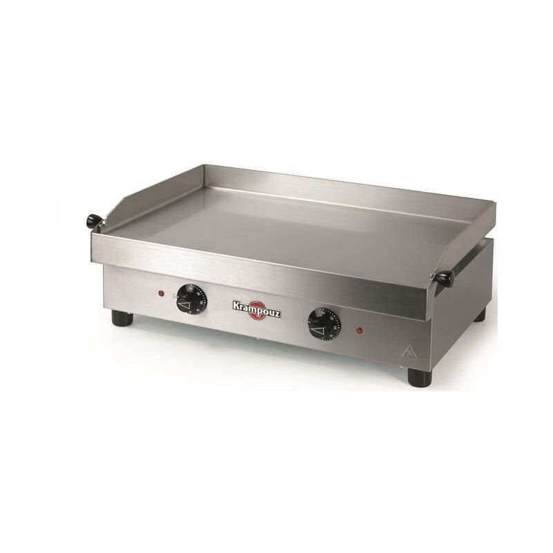 plancha eléctrica inox 2500w 54x34cm - gecin2oa00 - krampouz -