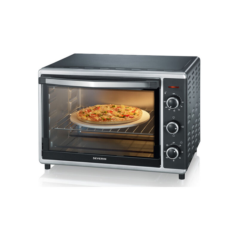 Horno de aire caliente 42l 1800w + plato giratorio - to2058 - severin -