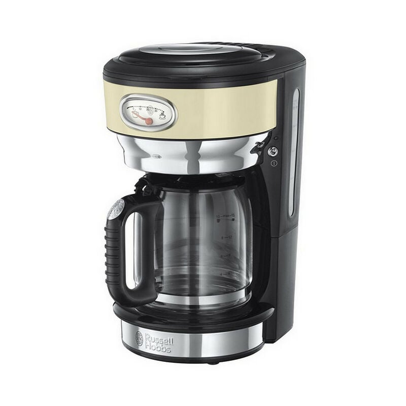 Cafetera de filtro de crema de 10 tazas 1000w - 21702-56 - russell hobbs -