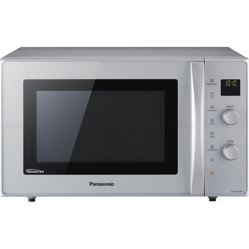 microondas combinado 27l 1000w plateado - nncd575mepg - panasonic -