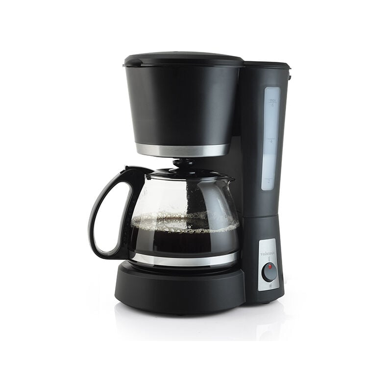 Cafetera negra de 6 tazas 550w - cm-1233 - tristar -