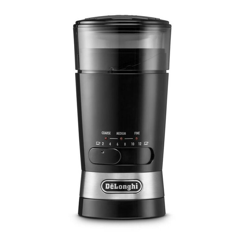 molinillo de cafe 60g 170w negro - kg210 - delonghi -