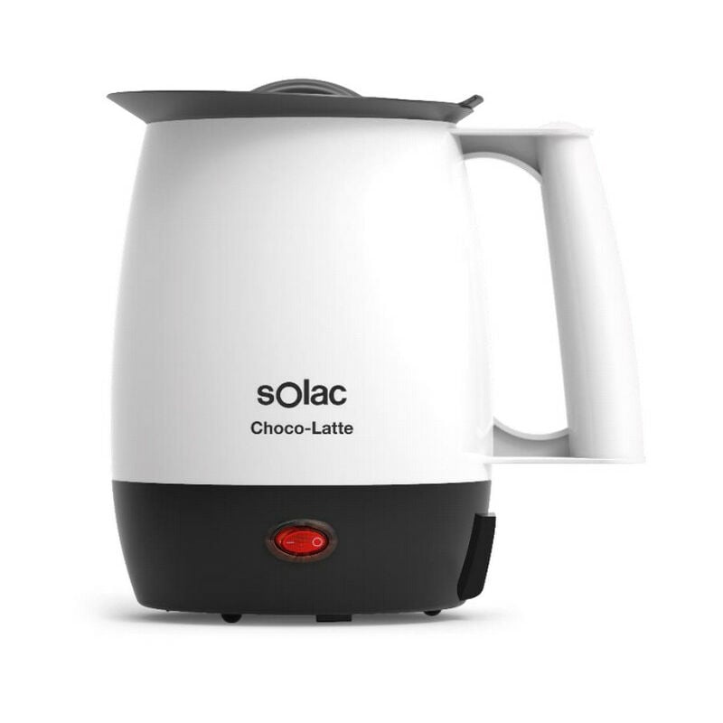 chocolatero 1l 400w blanco/negro - mh9100 - solac -