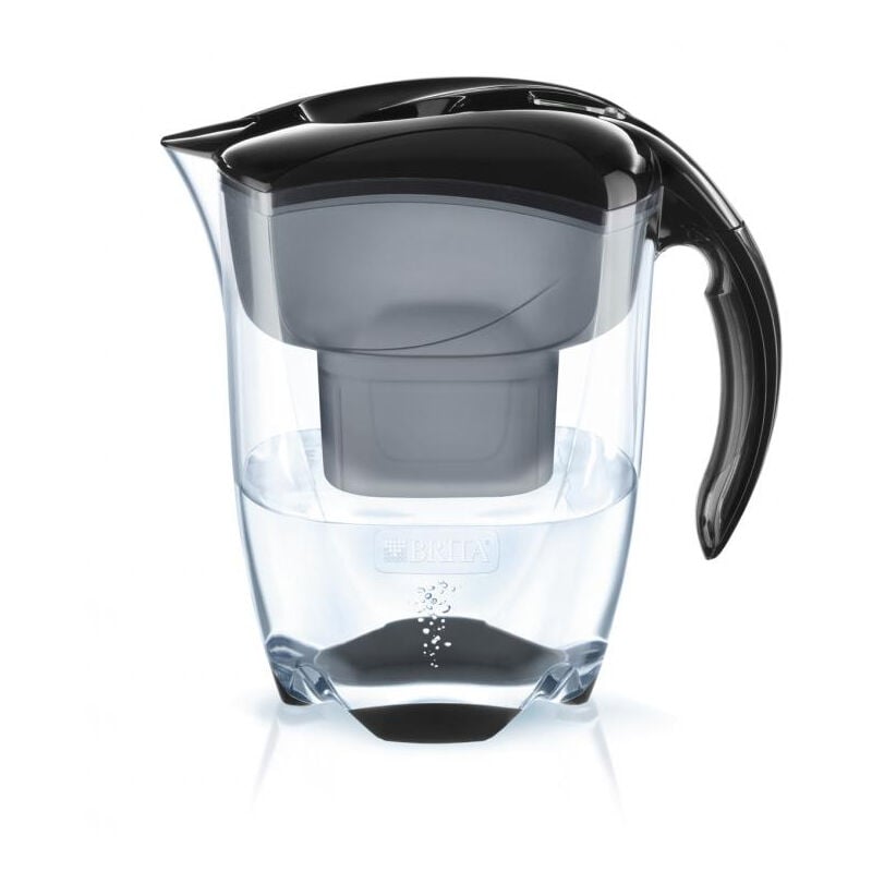 Jarra filtrante 3,5l negra con cartucho maxtra + - 1024031 - brita -