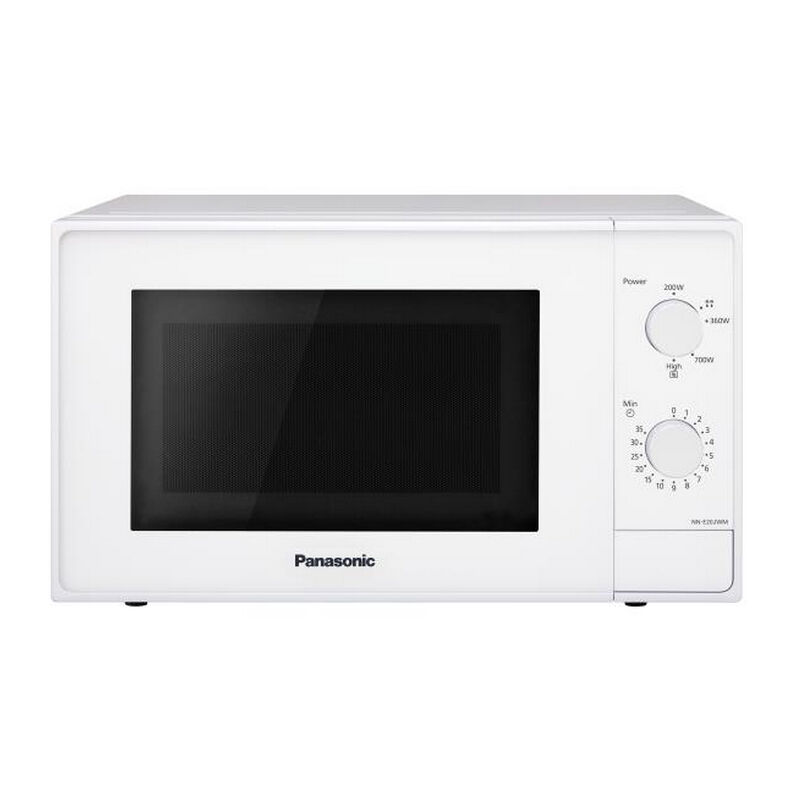 solo microondas 20l 800w blanco - nne20jw - panasonic -