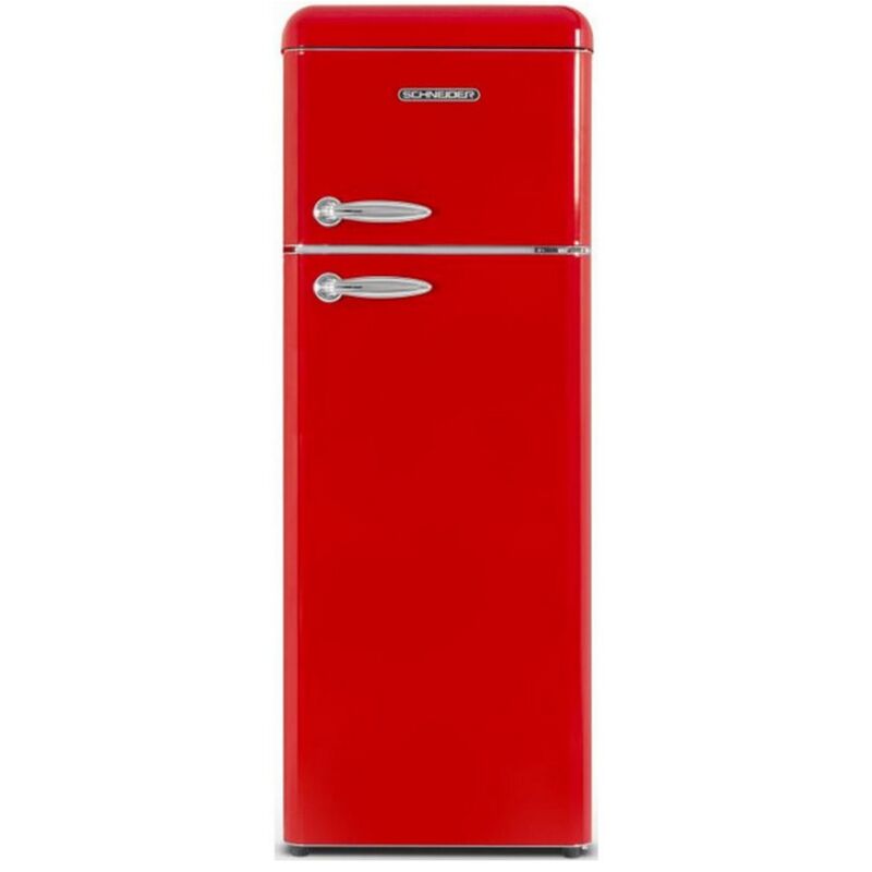 frigorífico combinado 55cm 211l rojo - scdd208vr - schneider -