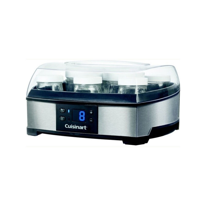 yogurtera y quesera 6 botes de 125ml 40w - ym400e - cuisinart -