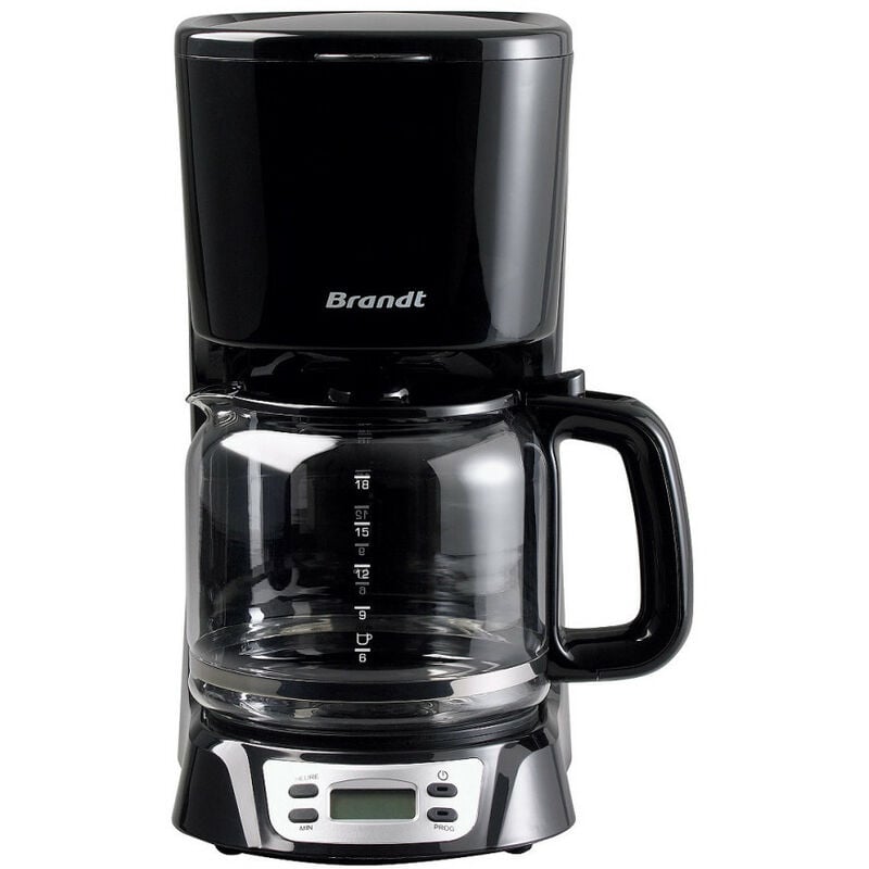 Brandt Caf1318e Cafetera goteo independiente negro 1000 w 230 v 50 hz 18 1000w