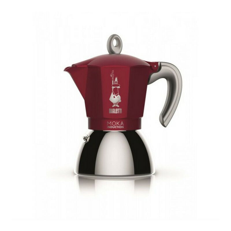 Cafetera italiana 6 tazas roja - 0006946 - bialetti -