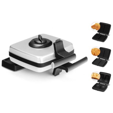 croque gofre 1200w negro y gris - FRI022814512GRP - frifri -