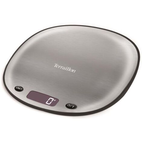 báscula de cocina electrónica 5kg-3g acero inoxidable - MACARON INOX - terraillon -