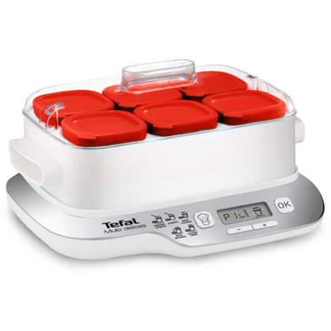yogurtera 6 botes de 140ml 450w - yg660132 - tefal -