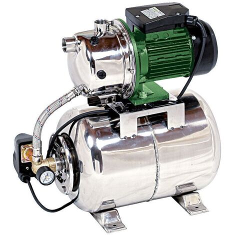 Bomba de refuerzo 24l con jet101 970w acero inoxidable - prsi24jet101i - ribiland -
