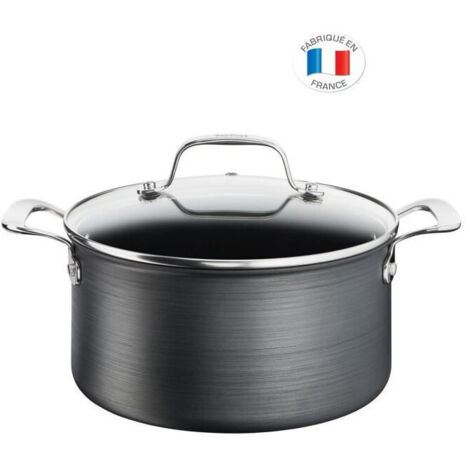 Cacerola de aluminio de 24 cm con tapa - G2564602 - Tefal - (1/4)
