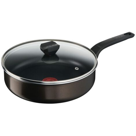 Sartén antiadherente 24cm + tapa - B5543202 - Tefal - (1/4)