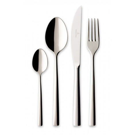 Juego de cubiertos de acero inoxidable de 24 piezas - 12-6264-9030 - villeroy-boch -