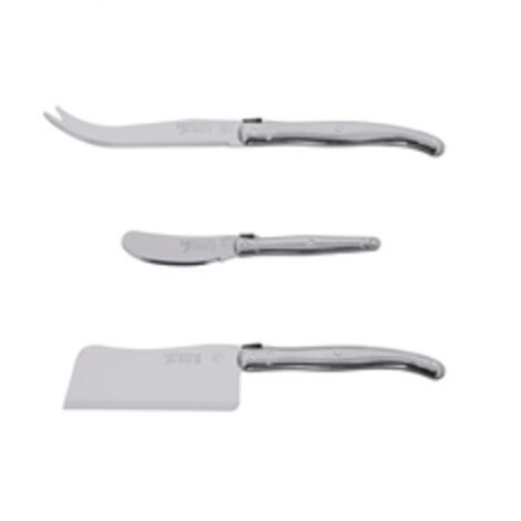 caja de 3 cuchillos de cocina de acero inoxidable - L0032524L06344 - Jean Dubost - (1/4)