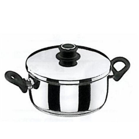 Cacerola acero inoxidable 26cm + tapa - 85026 - lacor -