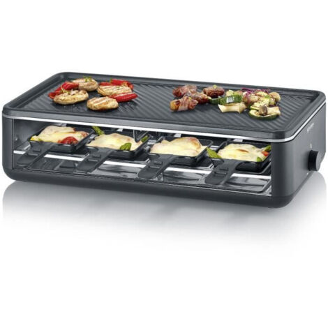 Parrilla raclette para 8 personas, 1300 W - RG2365 - Severin -