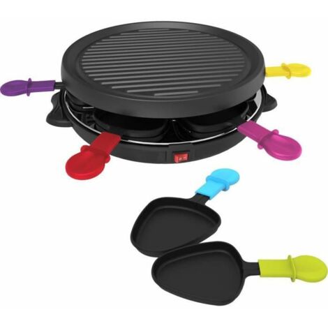 FAGOR FG830 - APARATO RACLETTE - PARRILLA - 2 EN 1 - 6 PERSONAS - 30 CM - 800W - RECUBRIMIENTO ANTI ADH RENT - INDICADOR LUMINOS (1/4)