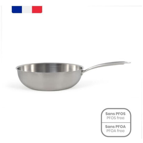 wok de acero inoxidable de 28 cm - MEP162 - Livoo - (1/5)