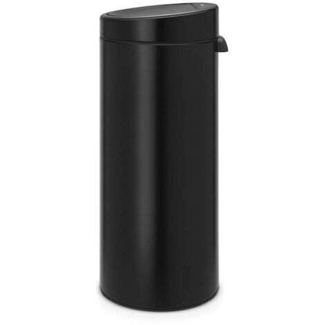 Cubo de basura Retro 20L de color negro
