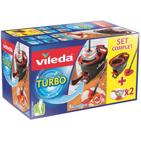 SISTEMA VILEDA MICROFIBRA C/ PEDAL TURBO - CLEANING ACCESSORIES - CLEANING  - Products