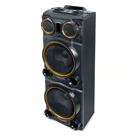 mini cadena 800w negra con bluetooth - m1988dj - muse -
