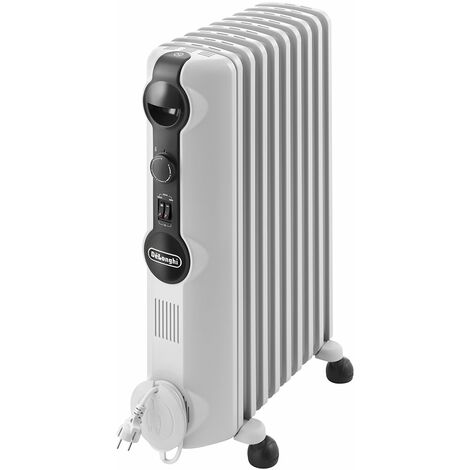 Radiador de ba o de aceite blanco 2000w trrs0920 delonghi