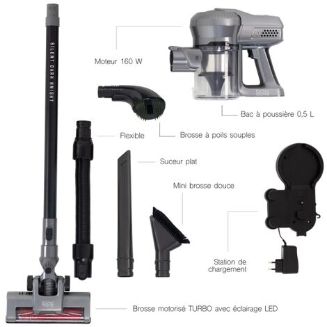 Aspirador de barra 3 en 1 recargable de 22,2 v - ideal lithium - taurus 